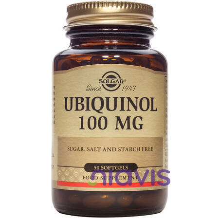 Solgar UBIQUINOL 100mg  50 softgels