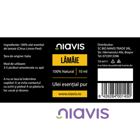 Niavis Ulei Esential de Lamaie 10ml