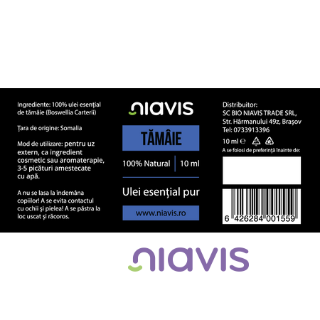 Niavis Ulei Esential de Tamaie 10ml