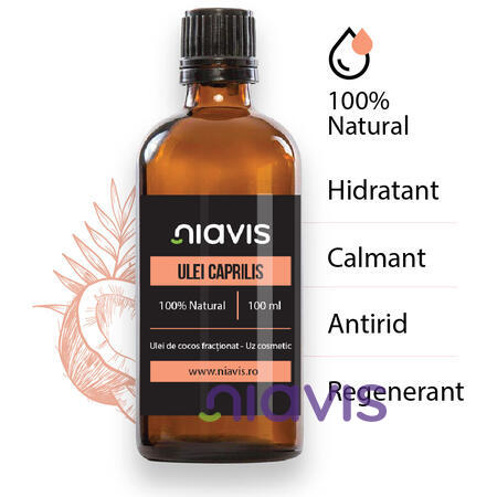 Niavis Ulei Caprilis (Ulei de Cocos Fractionat) 100ml