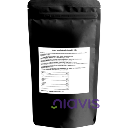 Niavis Matcha Latte Pulbere Ecologica/BIO 150g