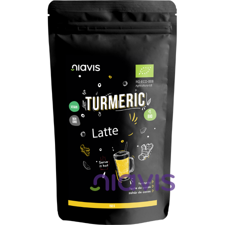 Niavis Turmeric Latte Pulbere Ecologica/Bio 150g