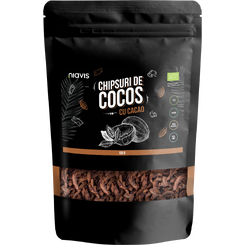 Chipsuri de Cocos cu Cacao Ecologice/Bio 100g