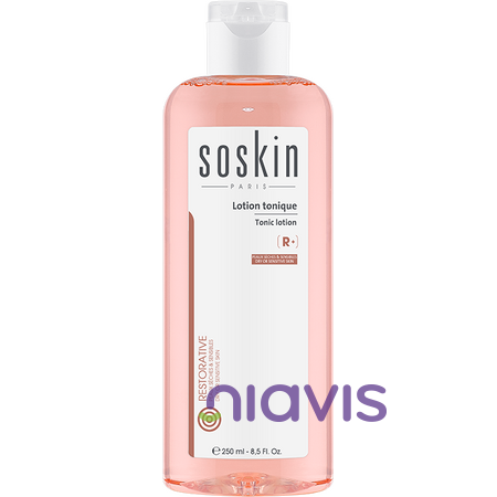 SOSKIN Lotiune Tonica cu Apa Florala de Trandafiri Damascena, Arnica si Musetel 250ml