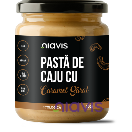 Niavis Pasta de Caju cu Caramel Sarat Ecologica/BIO 200g