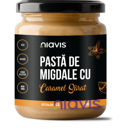 Niavis Pasta de Migdale cu Caramel Sarat Ecologica/BIO 200g