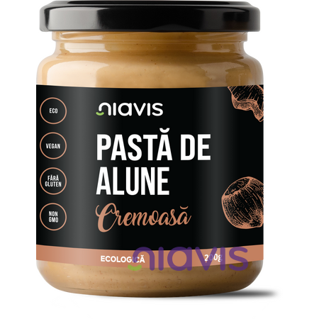 Niavis Pasta de Alune Cremoasa Ecologica/BIO 200g