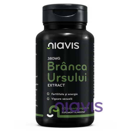 Niavis Branca Ursului Extract 380mg 60cps