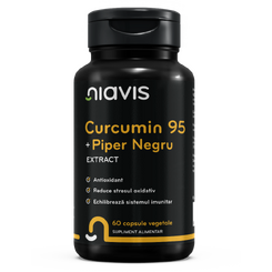 Niavis Curcumin 95 + Piper Negru Extract 60cps