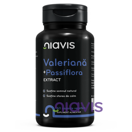 Niavis Valeriana + Passiflora extract 60cps