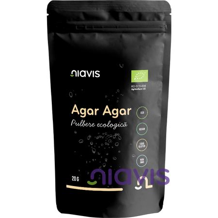 Niavis Agar - Agar Pulbere Ecologica /BIO 20g