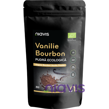 Niavis Vanilie de Bourbon Pulbere Ecologica /BIO 20g