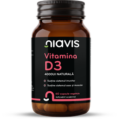 Vitamina D3 4000ui Naturala 60 cps