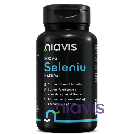 Niavis Seleniu Natural 200mcg 60 cps