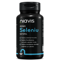 Seleniu Natural 200mcg 60 cps