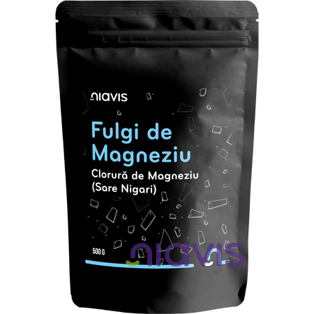 Niavis Fulgi de Magneziu pentru Baie (Sare Nigari) 500g