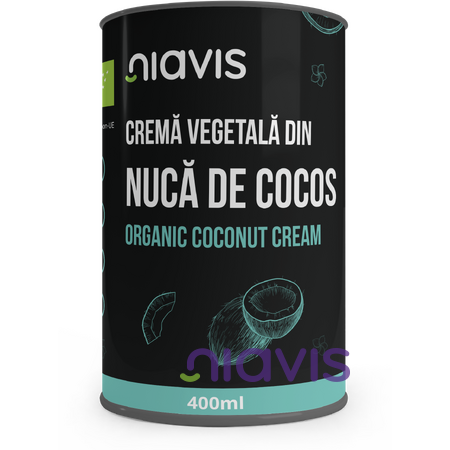 Niavis Crema Vegetala din Nuca de Cocos Ecologica/BIO 400ml