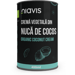 Crema Vegetala din Nuca de Cocos Ecologica/BIO 400ml
