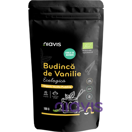 Niavis Budinca de Vanilie fara Gluten Ecologica/BIO 100g