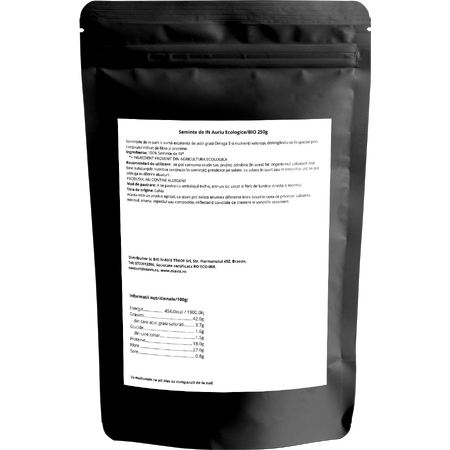 Niavis Seminte de In Auriu Ecologice/BIO 250g