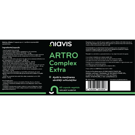 Niavis Artro Complex Extra 60cps