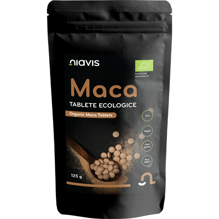 Niavis Maca Tablete Ecologice/BIO 125g