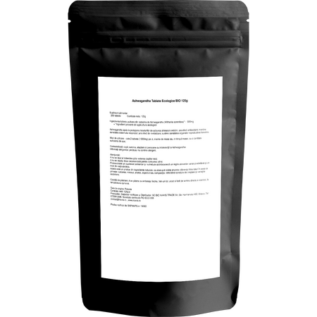 Niavis Ashwagandha Tablete Ecologice/BIO 125g