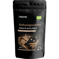 Magazin naturist: Producator / Distribuitor de produse naturiste, Niavis Ashwagandha Tablete Ecologice/BIO 125g, 5 , Niavis
