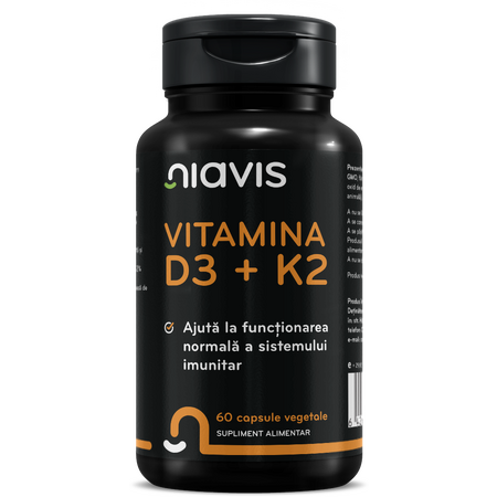 Niavis Vitamina D3 + K2 60cps