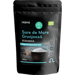 Sare de Mare Grunjoasa Ecologica/BIO 500g