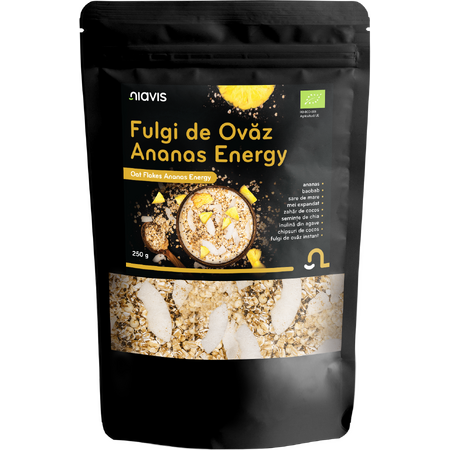 Niavis Fulgi de Ovaz Ananas Energy Ecologici 250g