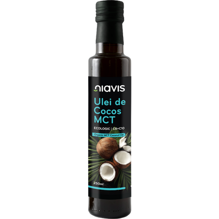 Niavis Ulei de Cocos MCT C8+C10 Ecologic 250ml