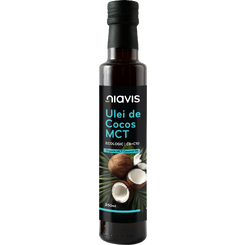 Magazin naturist: Producator / Distribuitor de produse naturiste, Niavis Ulei de Cocos MCT C8+C10 Ecologic 250ml, 5 , Niavis