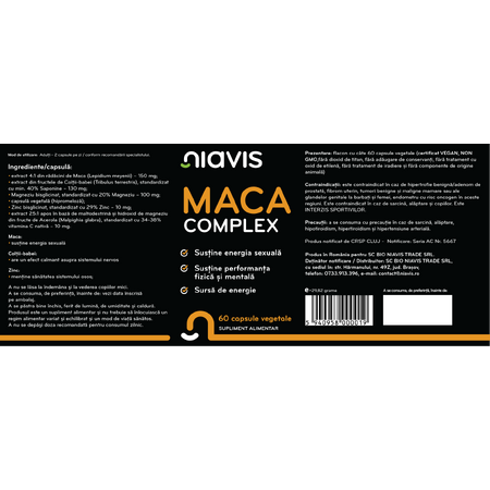 Niavis Maca Complex 60 cps