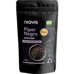 Magazin naturist: Producator / Distribuitor de produse naturiste, Niavis Piper Negru Boabe Ecologic/Bio 50g, 3 , Niavis
