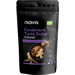 Magazin naturist: Producator / Distribuitor de produse naturiste, Niavis Condiment Turta Dulce Ecologic/Bio 50g, 2 , Niavis