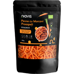 Magazin naturist: Producator / Distribuitor de produse naturiste, Niavis Penne cu Morcovi Proaspeti Ecologice 250g, 3 , Niavis