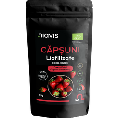 Magazin naturist: Producator / Distribuitor de produse naturiste, Niavis Capsuni Liofilizate Bucati Ecologice/BIO 25g, 4 , Niavis