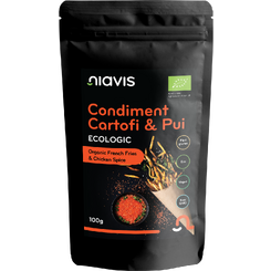Magazin naturist: Producator / Distribuitor de produse naturiste, Niavis Condiment Cartofi & Pui Ecologic/BIO 100g, 8 , Niavis