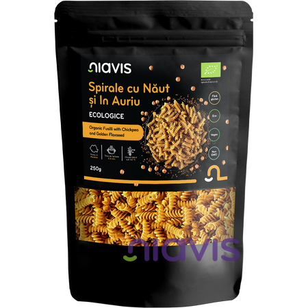 Niavis Spirale cu Naut si In Auriu Ecologice 250g