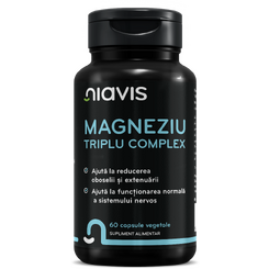 Magazin naturist: Producator / Distribuitor de produse naturiste, Niavis Magneziu Triplu Complex 60cps, 4 , Niavis