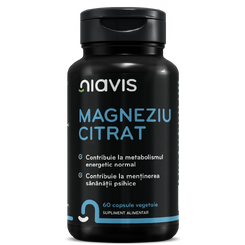 Magazin naturist: Producator / Distribuitor de produse naturiste, Niavis Magneziu Citrat 60cps, 3 , Niavis