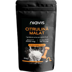 Magazin naturist: Producator / Distribuitor de produse naturiste, Niavis Citrulina Malat Pulbere 200g, 6 , Niavis