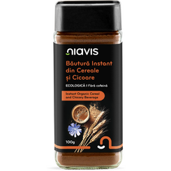 Magazin naturist: Producator / Distribuitor de produse naturiste, Niavis Bautura Instant din Cereale si Cicoare Ecologica/BIO 100g, 2 , Niavis