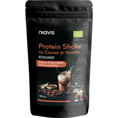 Magazin naturist: Producator / Distribuitor de produse naturiste, Niavis Protein Shake  cu Cacao și Vanilie Ecologic/BIO 125g, 3 , Niavis